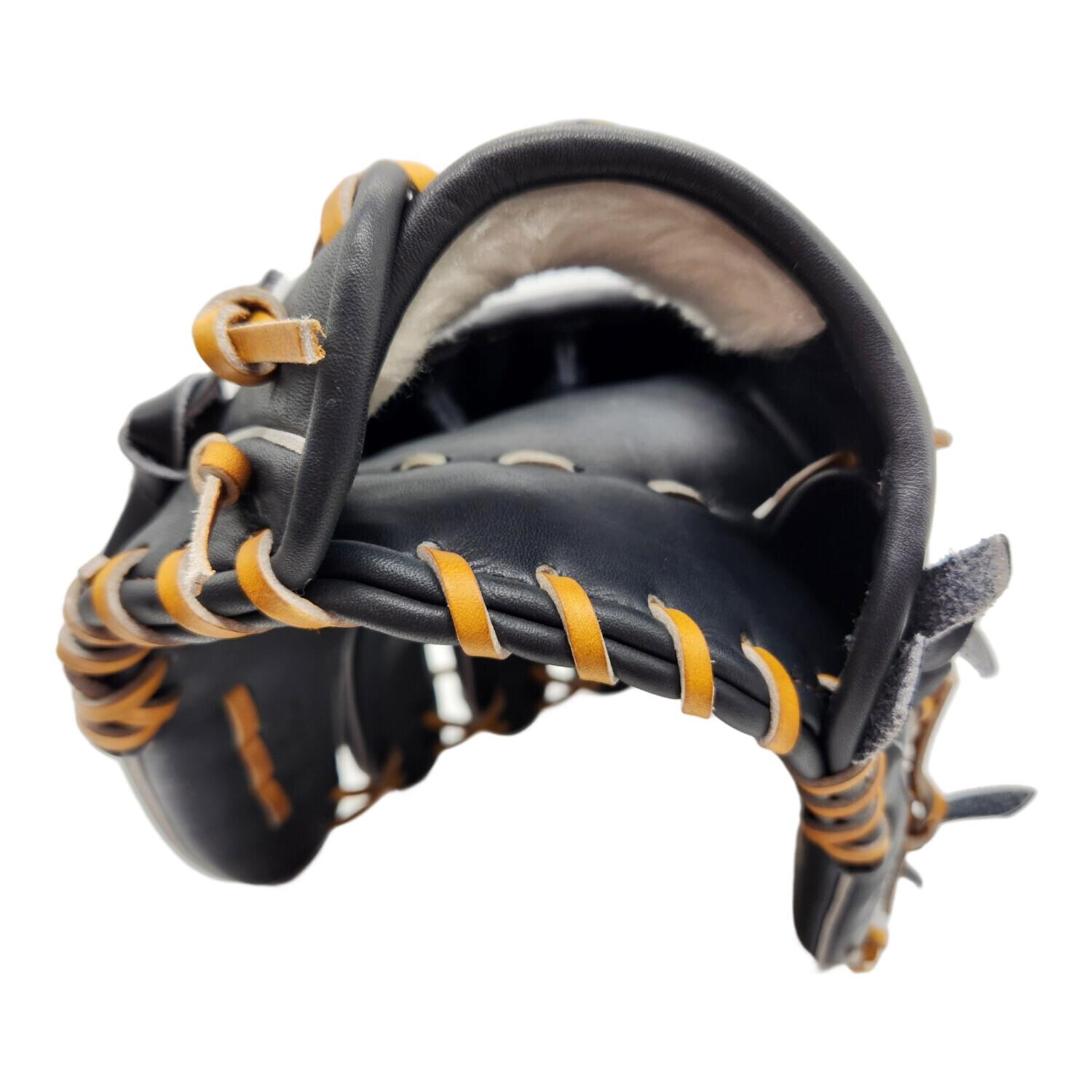 asics (アシックス) 軟式グローブ 約29cm Nブラックxライトブラウン