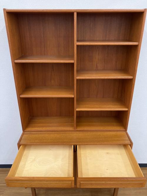 ブックシェルフ 北欧ビンテージ家具 鍵付｜トレファクONLINE