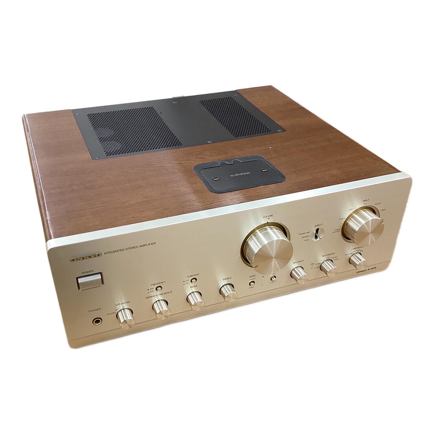 Onkyo (オンキヨー) プリメインアンプ a-929 電源コード付き