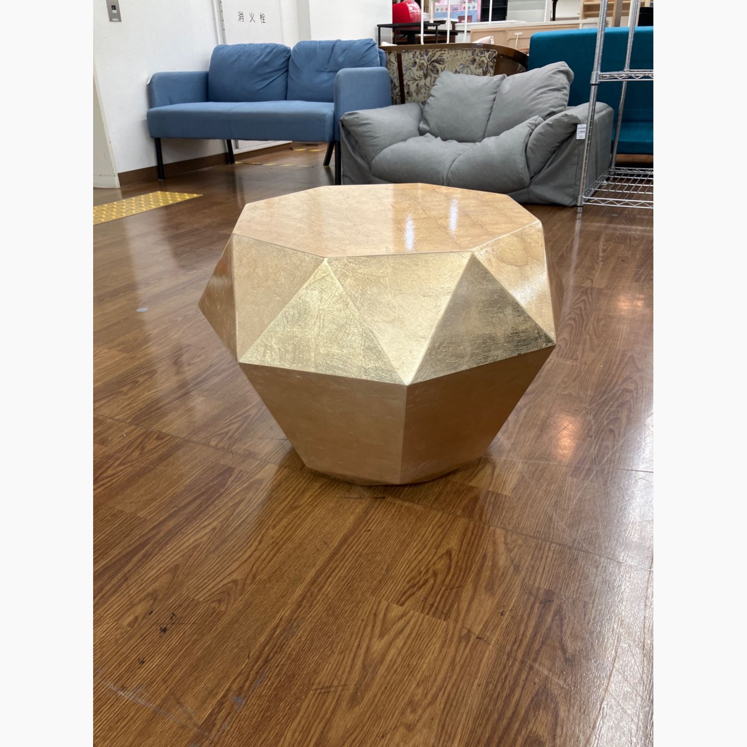 Francfrancダイヤモンド テーブル ゴールド フランフラン ダイヤモンド