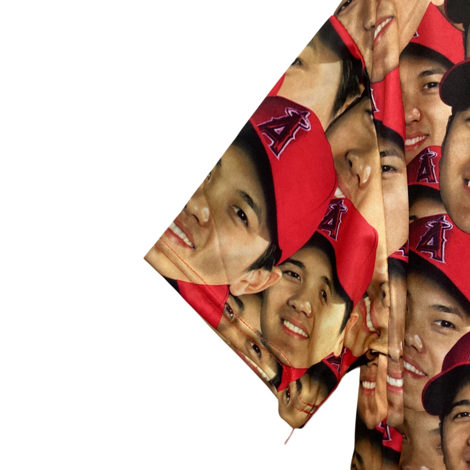 大谷翔平顔だらけTシャツ レッド｜トレファクONLINE