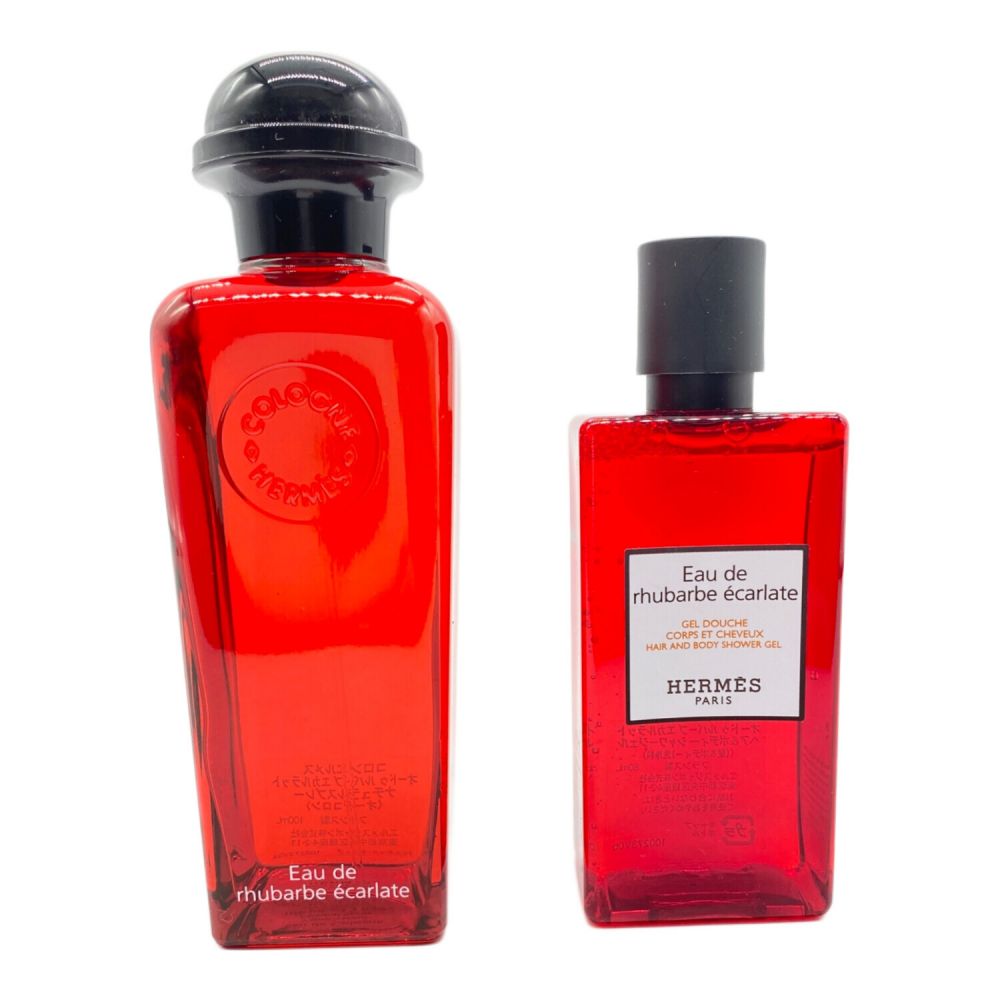 HERMES (エルメス) オーデコロン＆シャワージェルセット ルバーブ