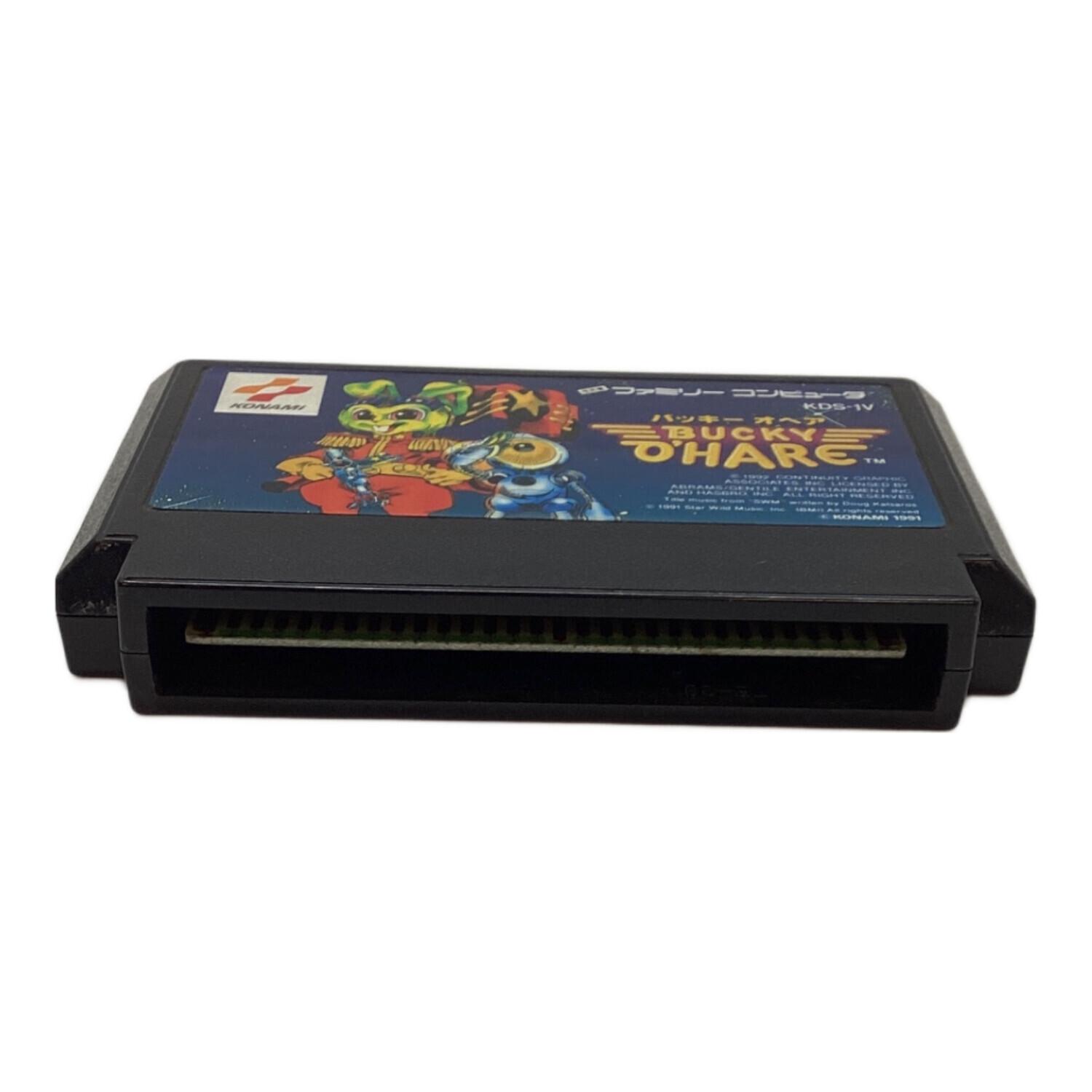 KONAMI (コナミ) ファミコン用ソフト 取説付き/バッキーオヘア BUCKY O