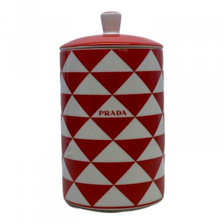 PRADA (プラダ) キャンドルホルダー レッド｜トレファクONLINE