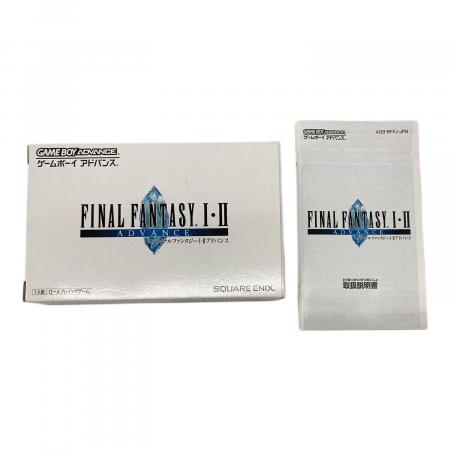 スクエアエニックス ゲームボーイアドバンス用ソフト 箱・取説付