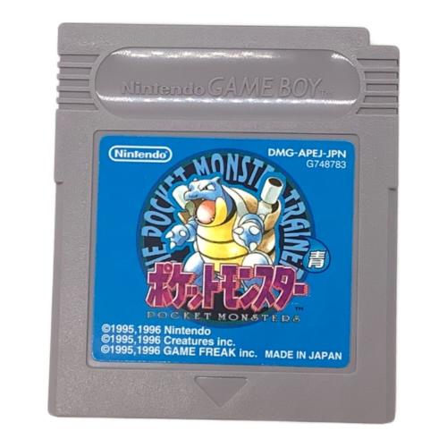 Nintendo (ニンテンドウ) ゲームボーイ用ソフト ポケットモンスター青