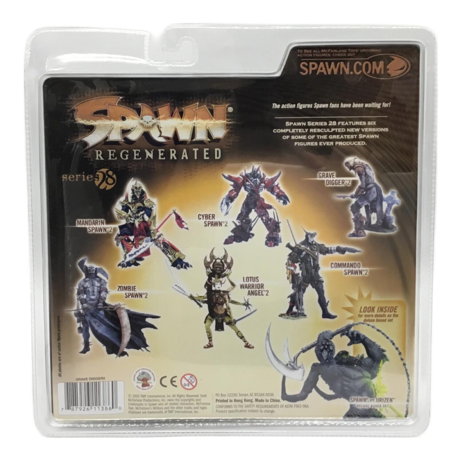 スポーン SPAWN REGENERATED GRAVE DIGGER McFARLANE TOYS