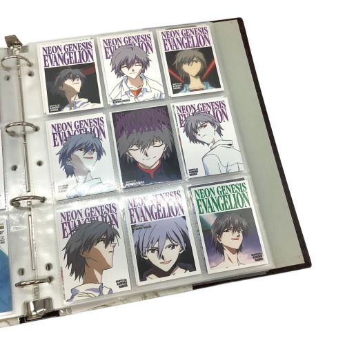エヴァンゲリオン カードダスマスターズ バインダー＋第壱集コンプ