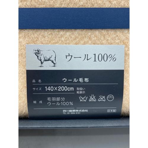 BURBERRY LONDON (バーバリーロンドン) ウール毛布 ウール100