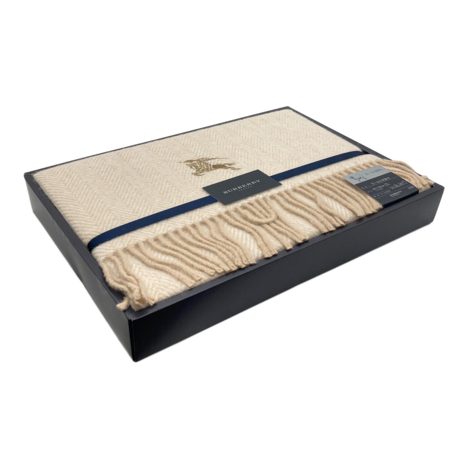 BURBERRY LONDON (バーバリーロンドン) ウール膝掛け ウール100％ 65