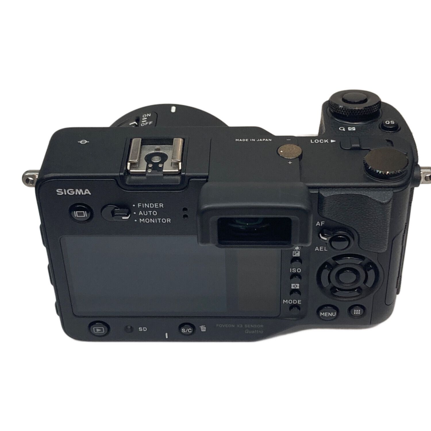 SIGMA (シグマ) 一眼レフカメラ sd Quattro フラッシュ・予備