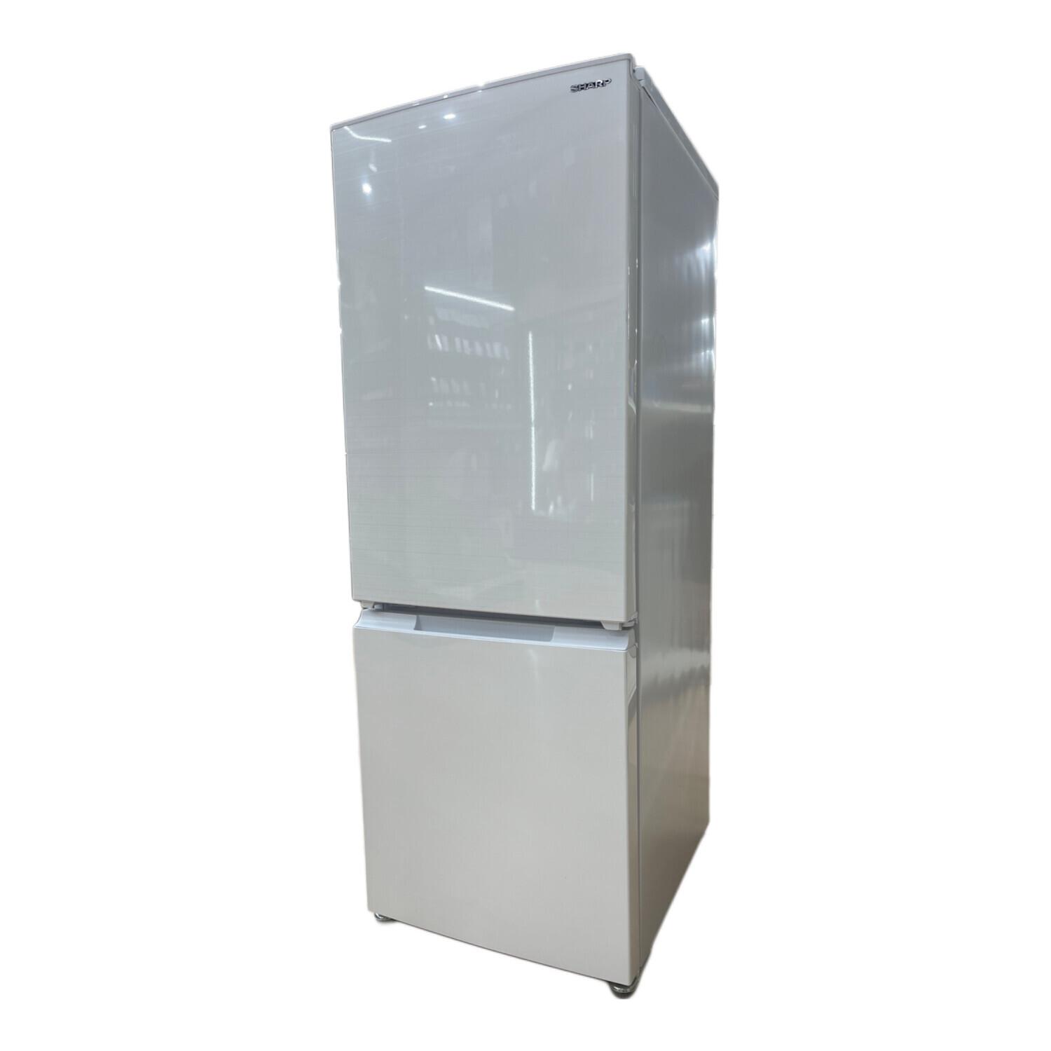 SHARP (シャープ) 2ドア冷蔵庫 SJ-D18G-W 2021年製 171 179L