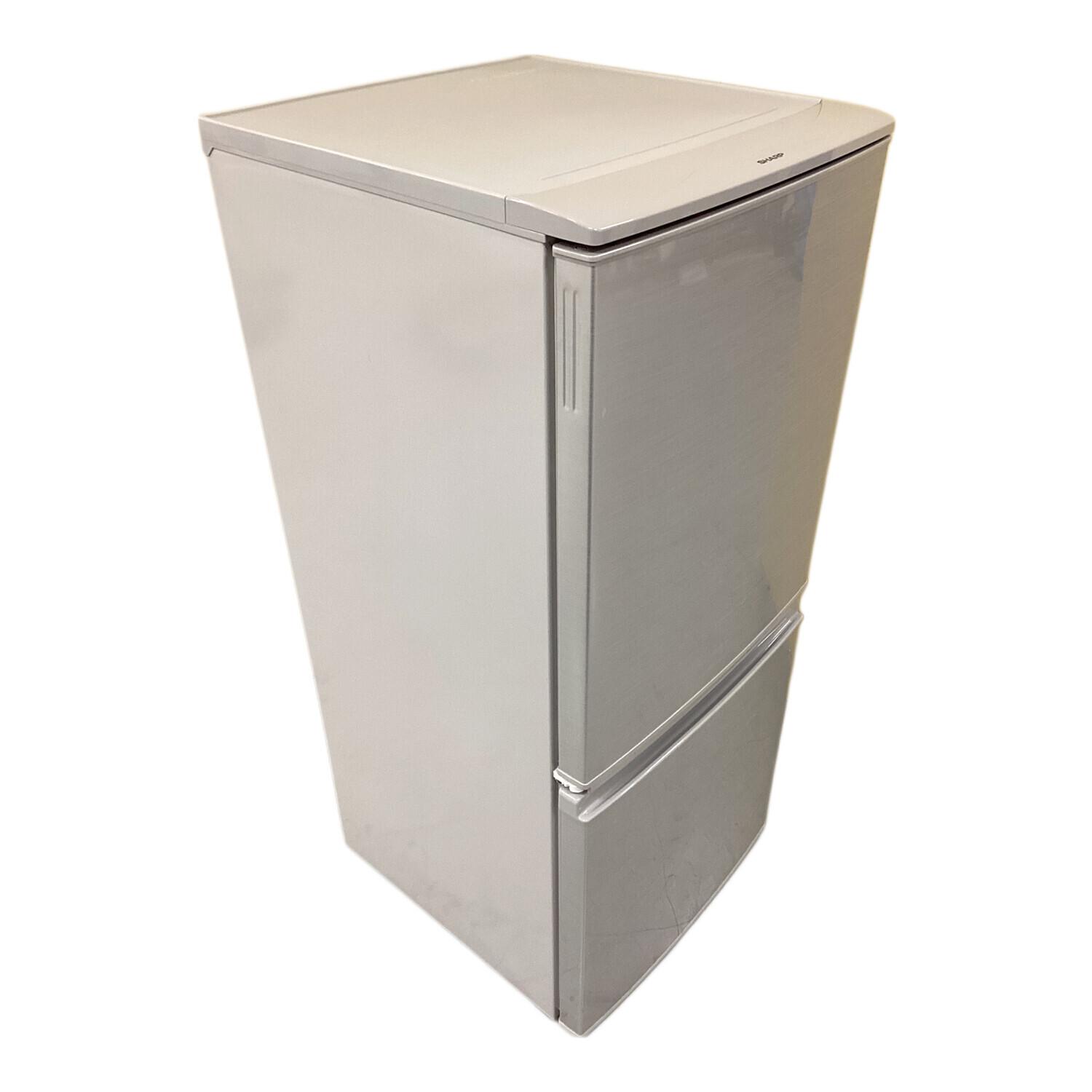 SHARP (シャープ) 2ドア冷蔵庫 ファン式 SJ-D14B-S 2015年製 137L