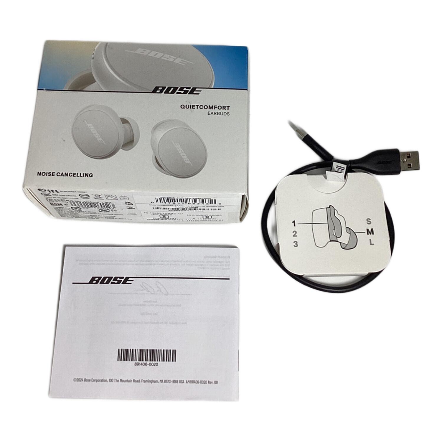 BOSE (ボーズ) 完全ワイヤレスイヤホン QuietComfort Earbuds QC