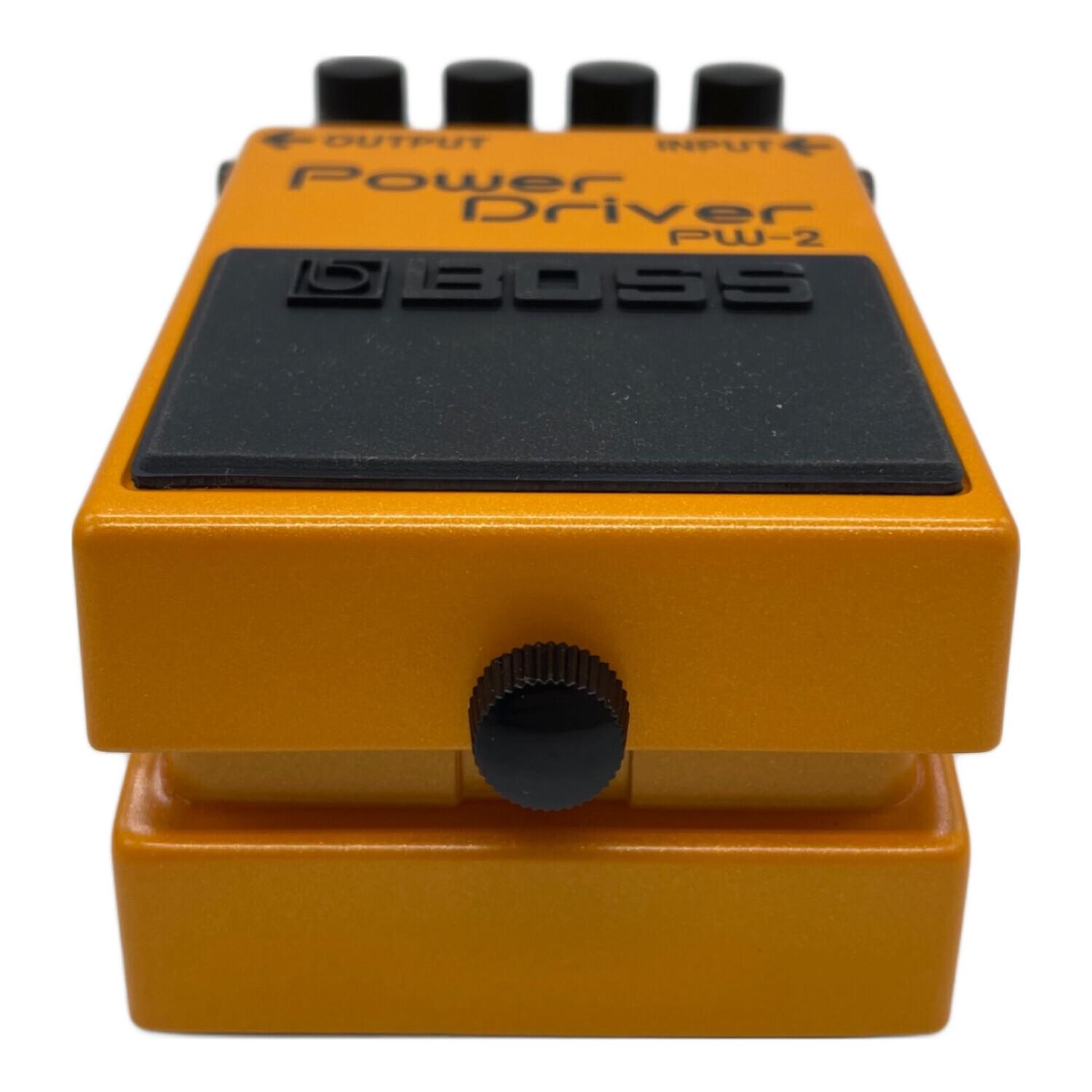 BOSS (ボス) オーバードライブ 箱・取説付 Power Driver PW-2 台湾製