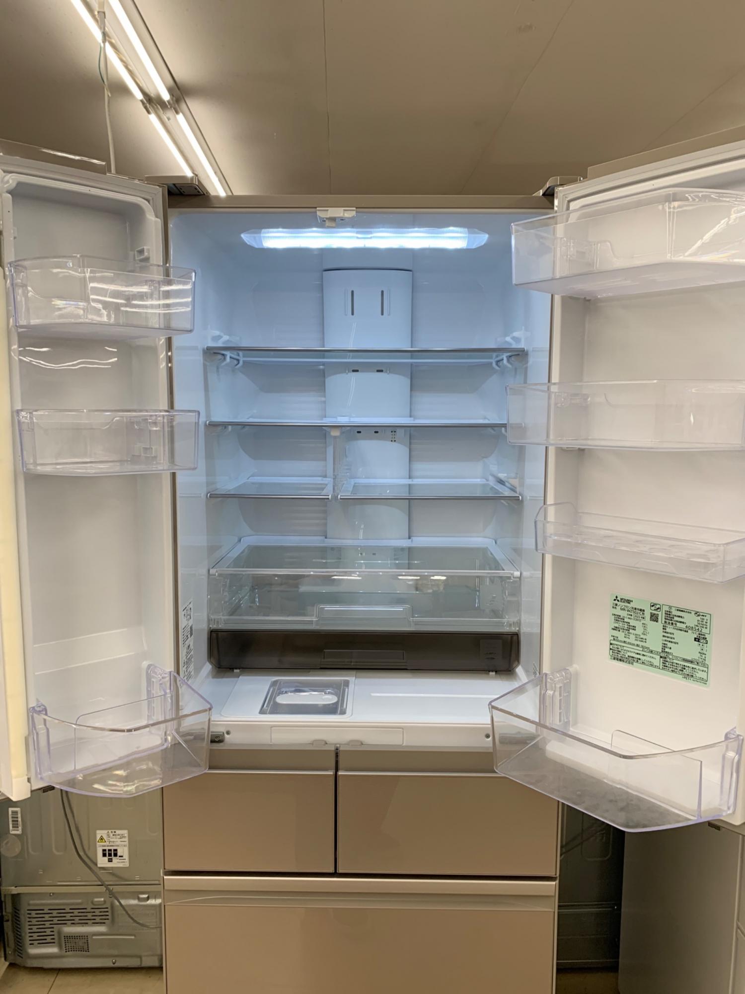 MITSUBISHI (ミツビシ) 6ドア冷蔵庫 MR-WZ50J-C 2023年製 495L