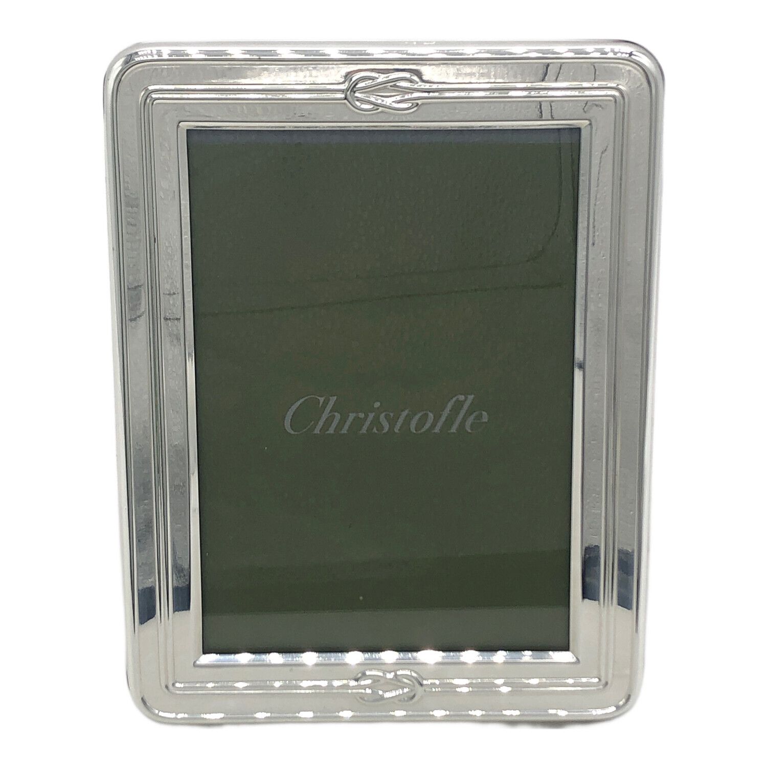 未使用品】CHRISTOFLE クリストフル フォトフレーム リュバン 【公式通販】