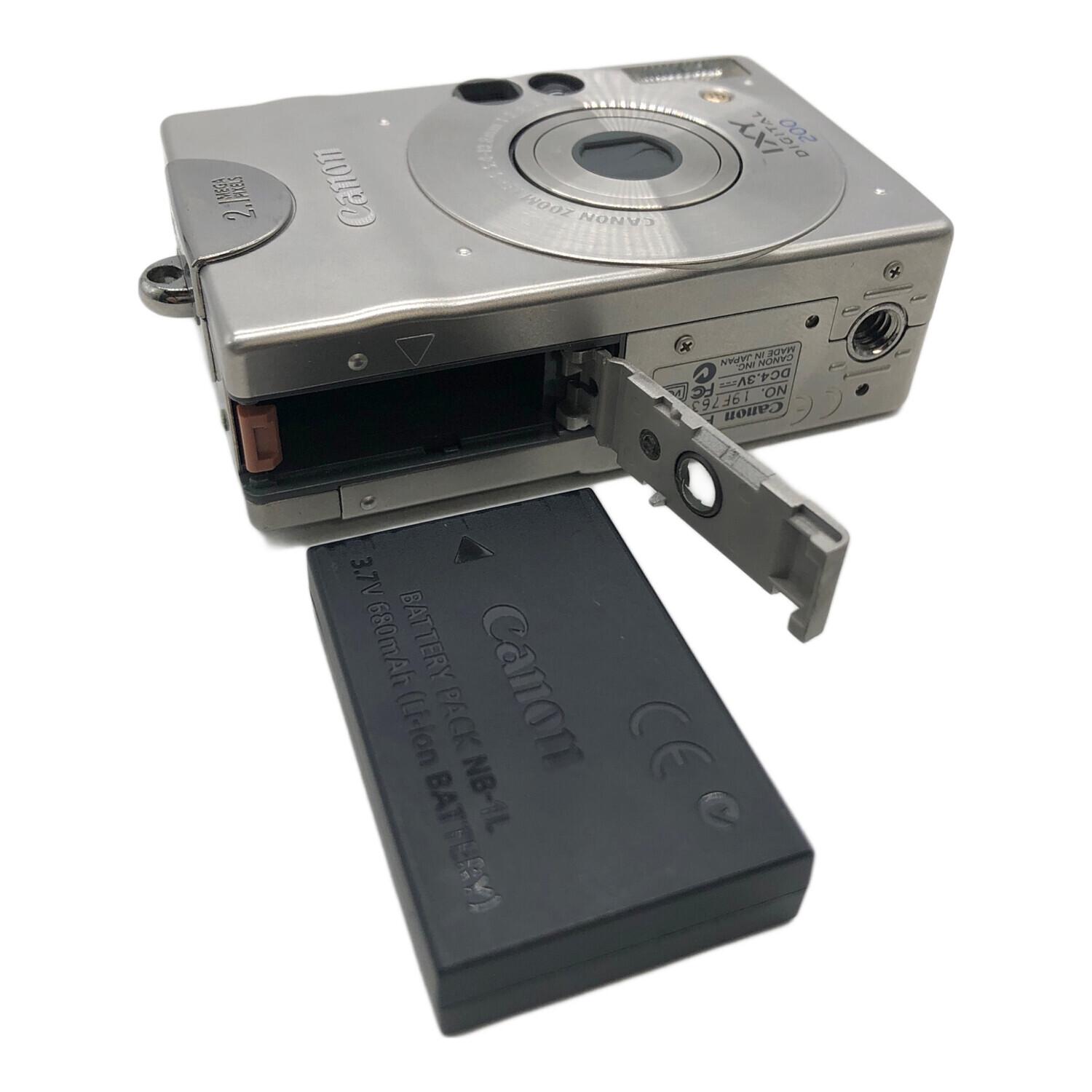 CANON (キヤノン) デジタルカメラ IXYDIGITAL 200 211万画素(総画素