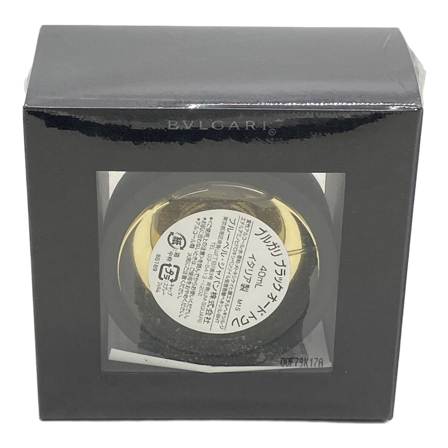 BVLGARI (ブルガリ) オードトワレ 40ml BLACK｜トレファクONLINE