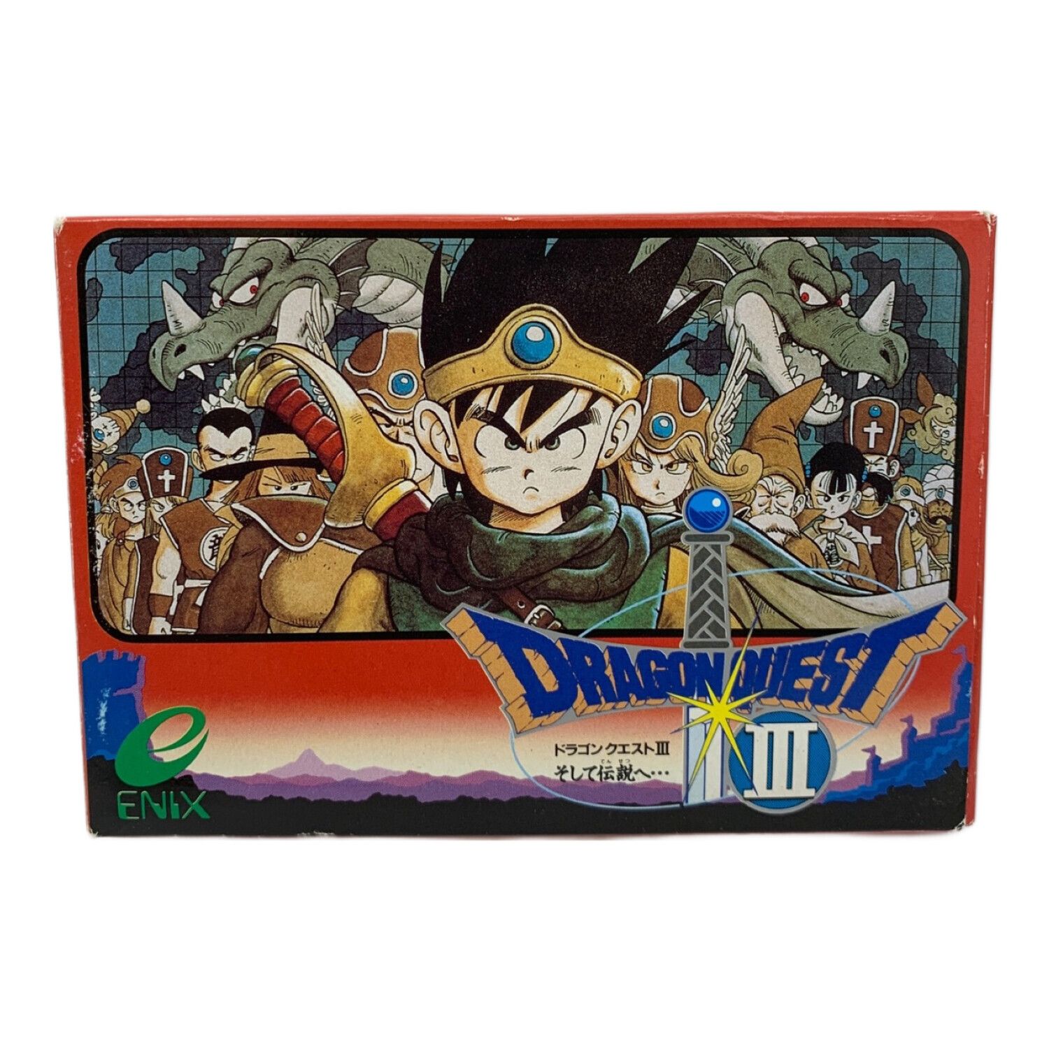 エニックス ファミコン用ソフト B刻印 ドラゴンクエストⅢ