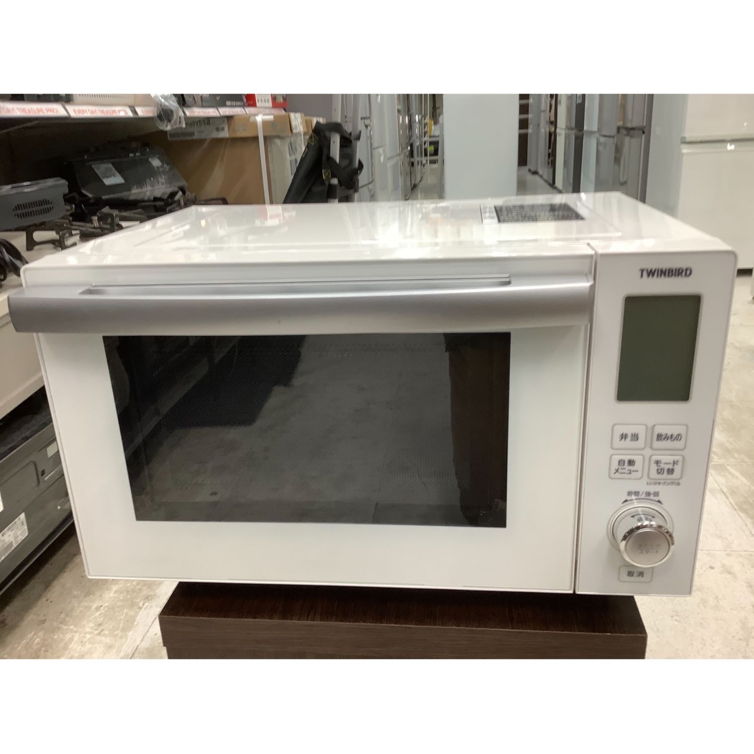 TWINBIRD (ツインバード) オーブンレンジ フラット庫内 DR-E861 2019年