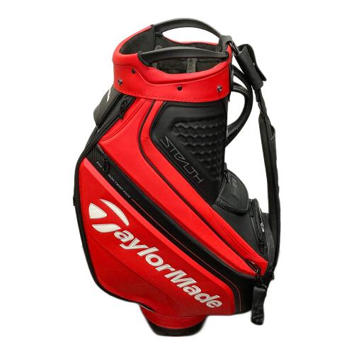 TaylorMade (テーラーメイド) STEALTH キャディバッグ レッド×ブラック