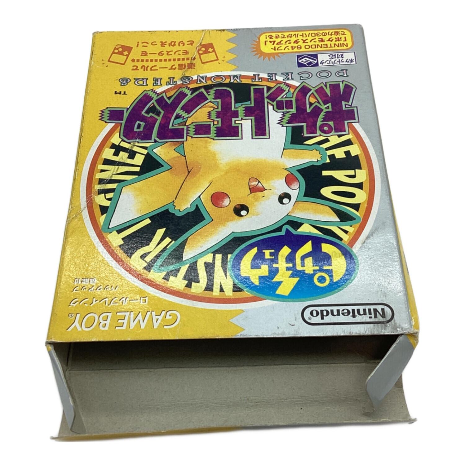 GBソフト ポケットモンスター ピカチュウ ゲームソフト -｜トレファク