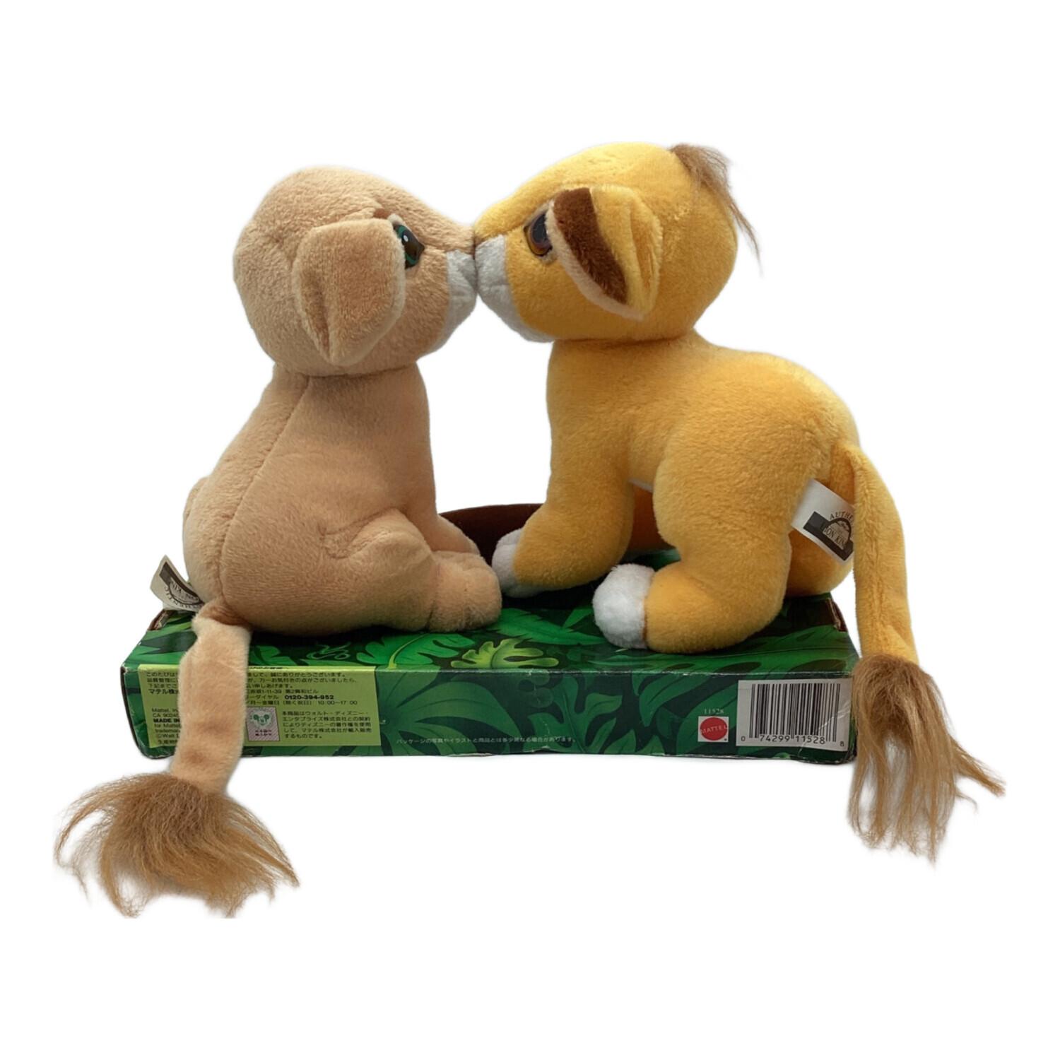 Mattel (マテル) ヌイグルミ ナラ＆シンバ キスぬいぐるみ 「ライオン