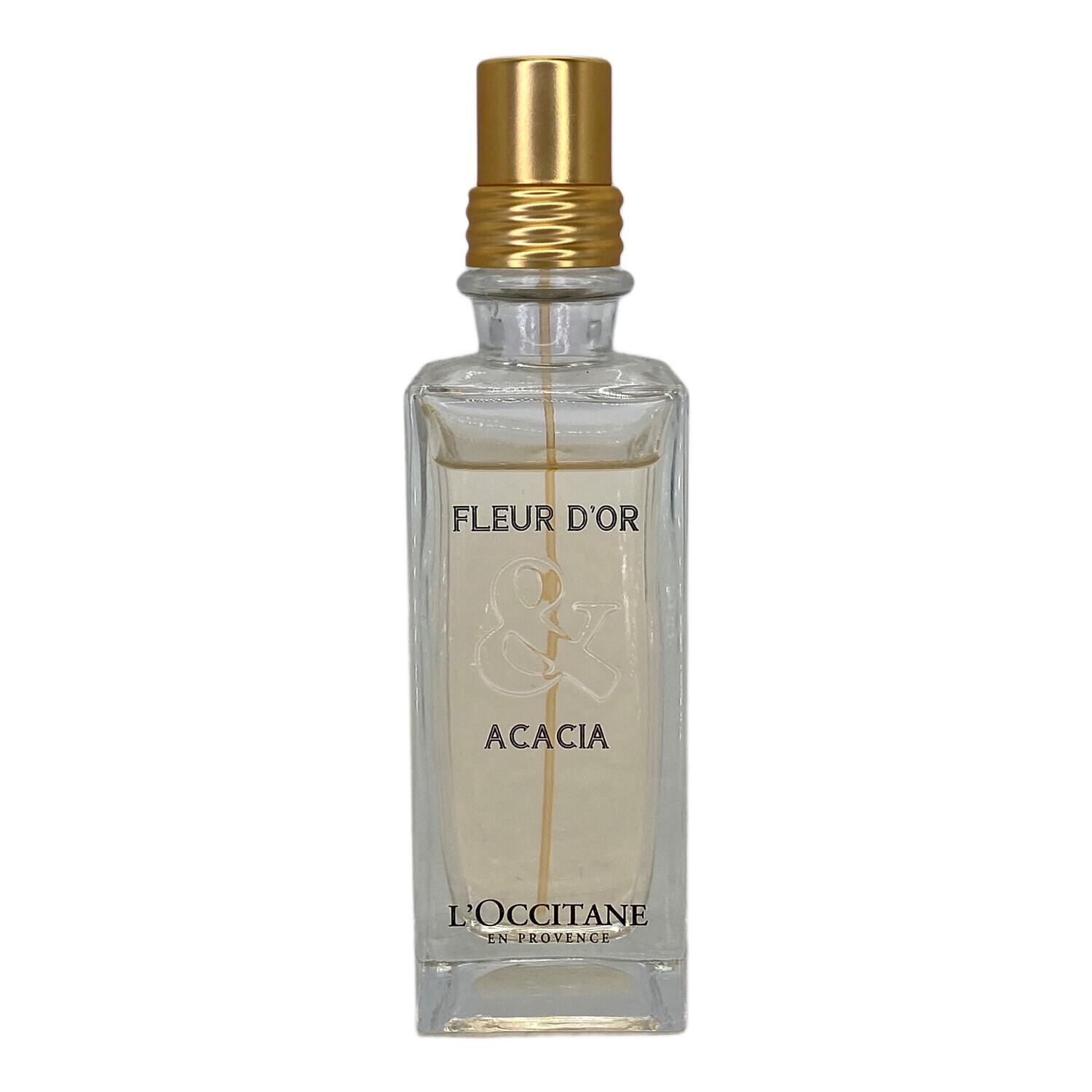 L'OCCITANE (ロクシタン) オードトワレ Fleur D'OR & ACACIA 75ml 残量