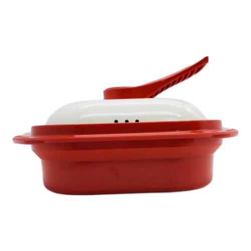 電子レンジ専用調理器 レンジメートPRO グランデ レッド｜トレファクONLINE