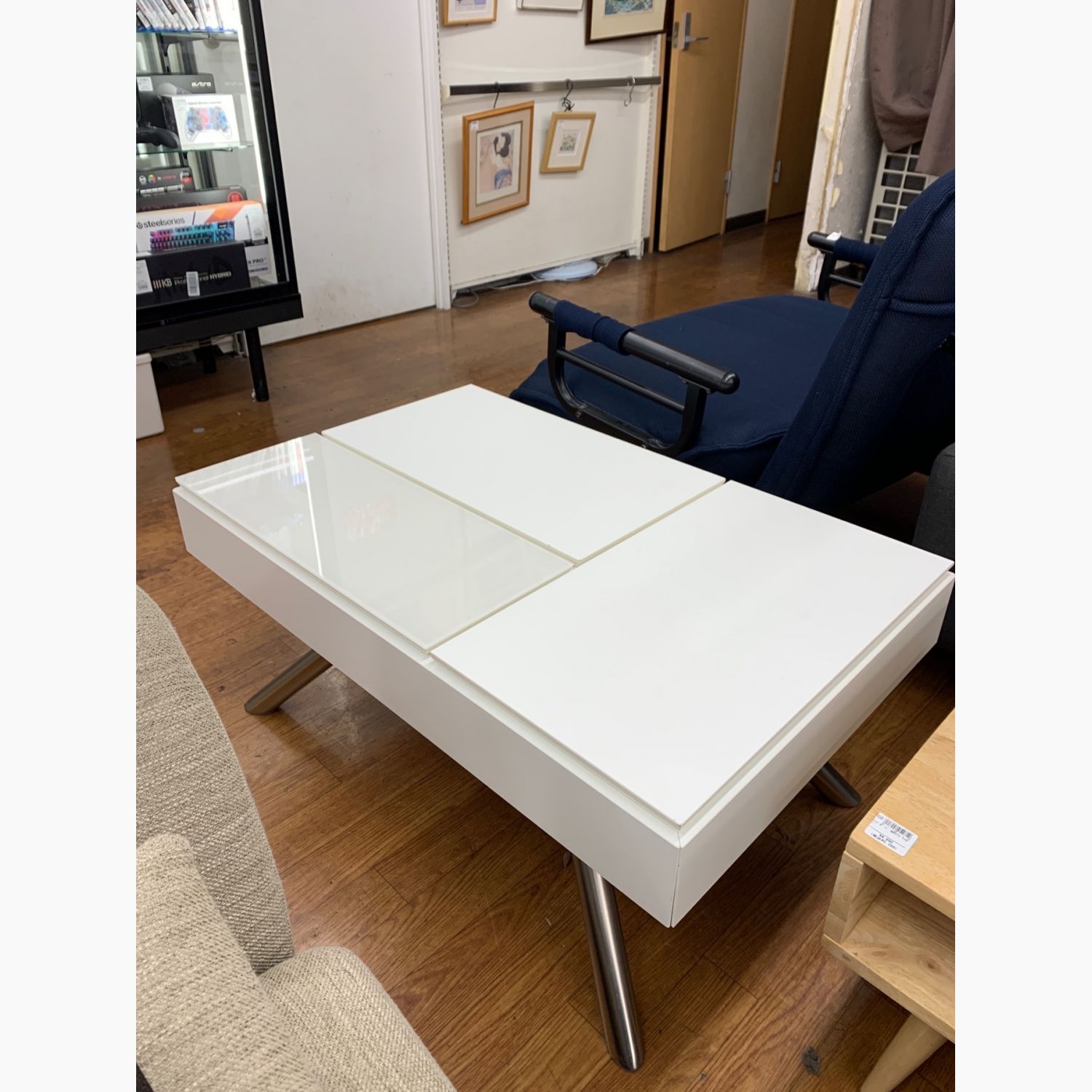 K☆132 ボーコンセプト Chiva コーヒーテーブル アッシュセラミック