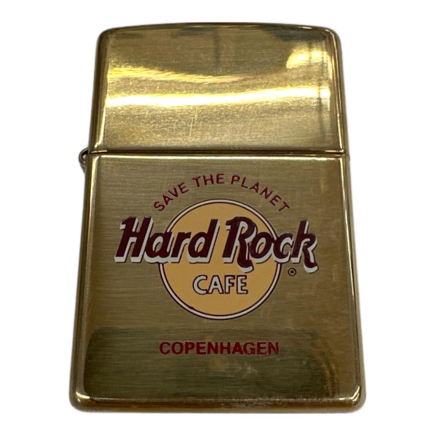 Hard Rock cafe (ハードロックカフェ) ZIPPO ゴールドカラー USA製