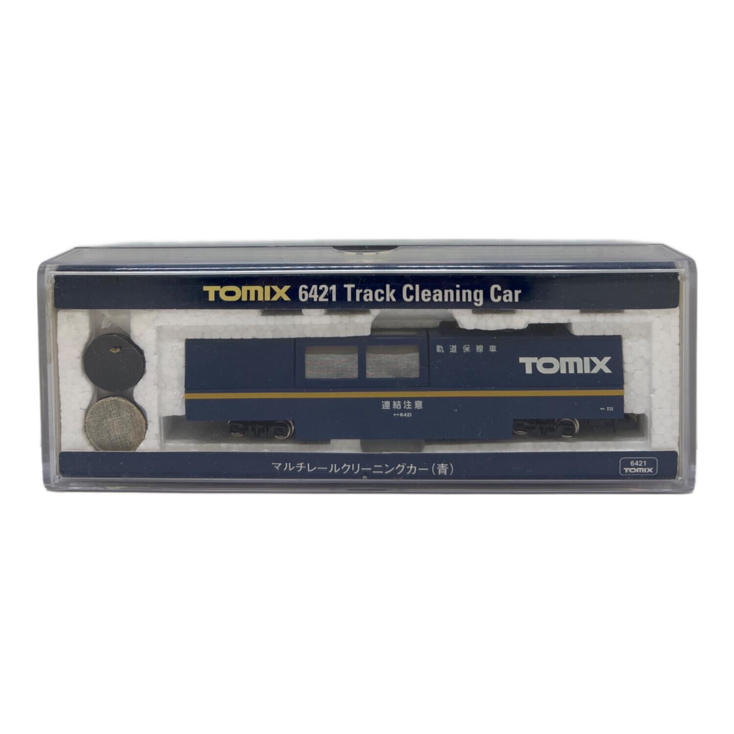 TOMIX (トミックス) マルチレールクリーニングカー 青 Nゲージ 6421