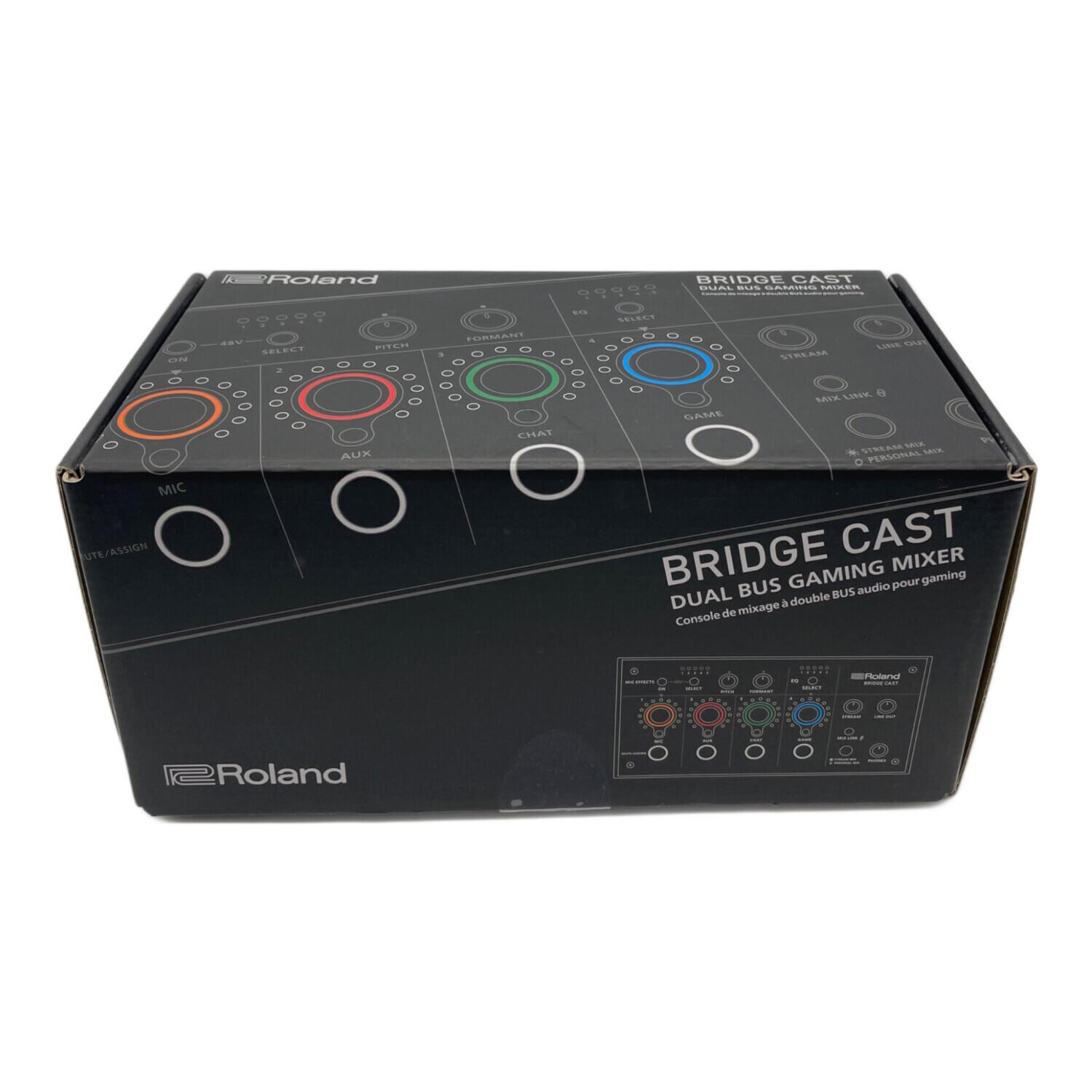 ROLAND (ローランド) デュアルバスゲーミングミキサー BRIDGECSTX 通電