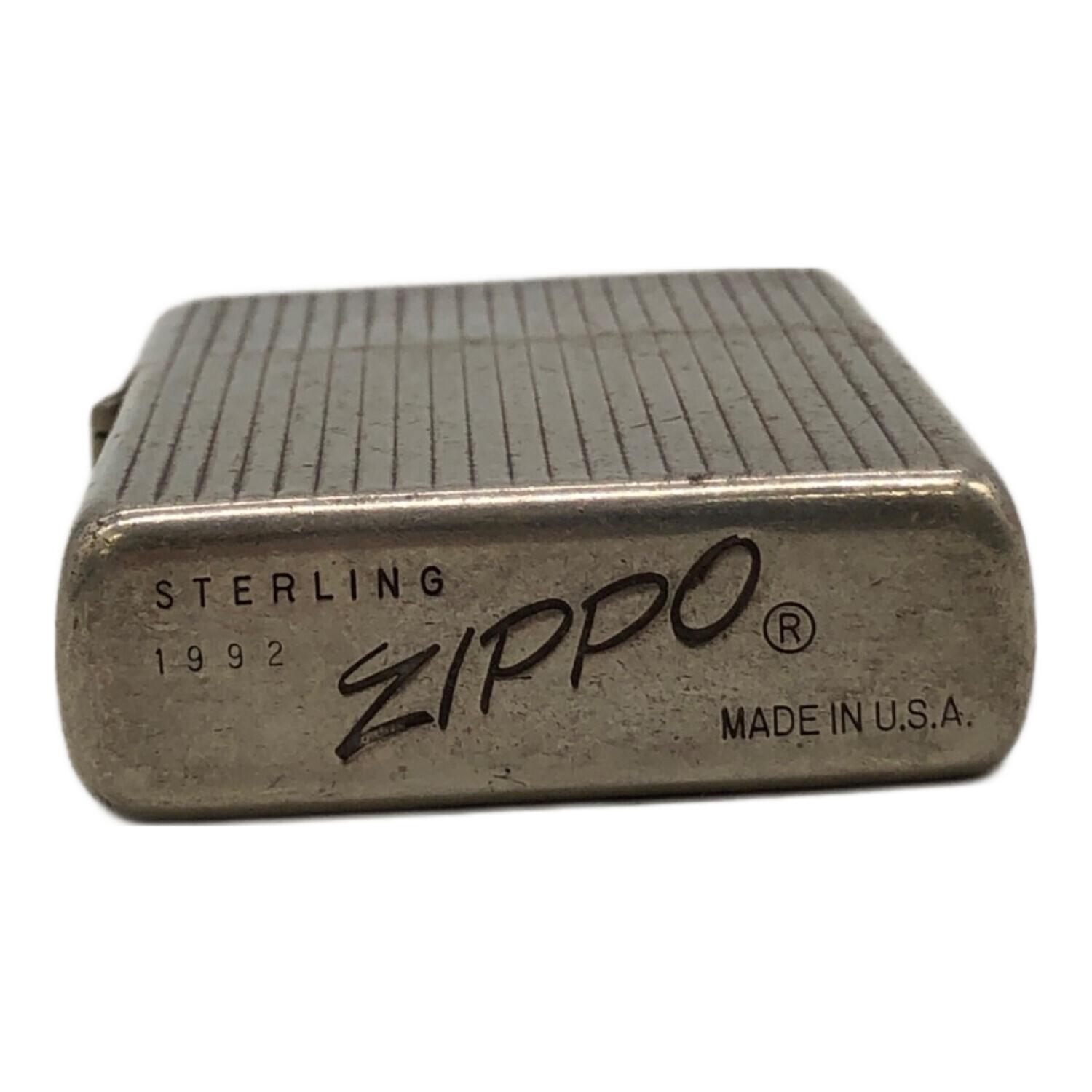 ZIPPO スターリングシルバー ヴィンテージ USA製 1992年｜トレファクONLINE