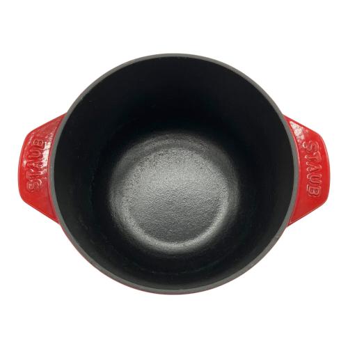 Staub (ストウブ) ラ・ココット de GOHAN 16cm チェリーレッド