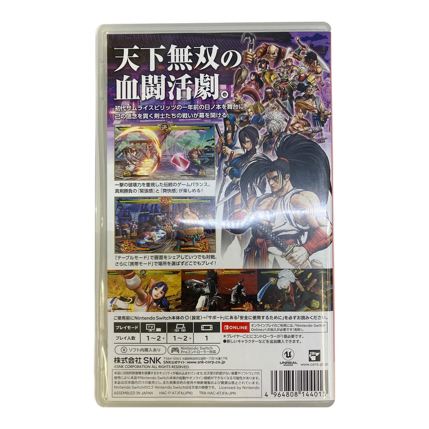 SAMURAI SPIRITS（サムライスピリッツ） /Switch/HACPATJFA/D 17才以上