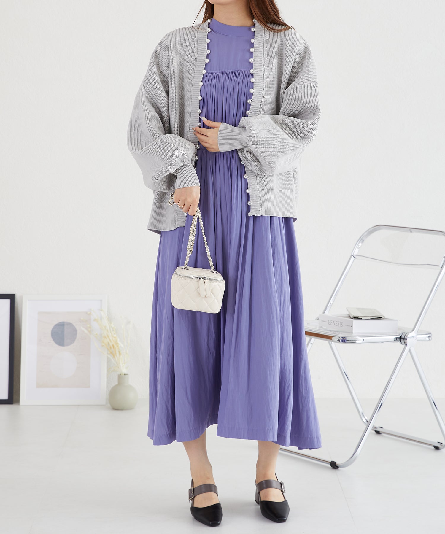 パールニットカーディガン/AC3312 – ORIENTALTRAFFIC