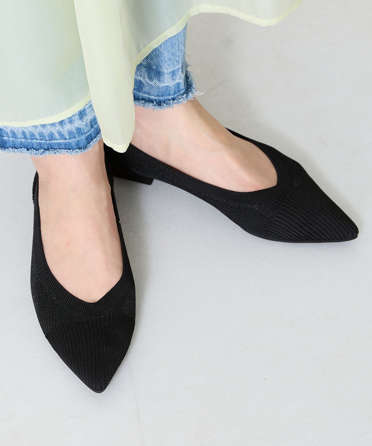 軽量シアーニットパンプス/52108 – ORIENTALTRAFFIC