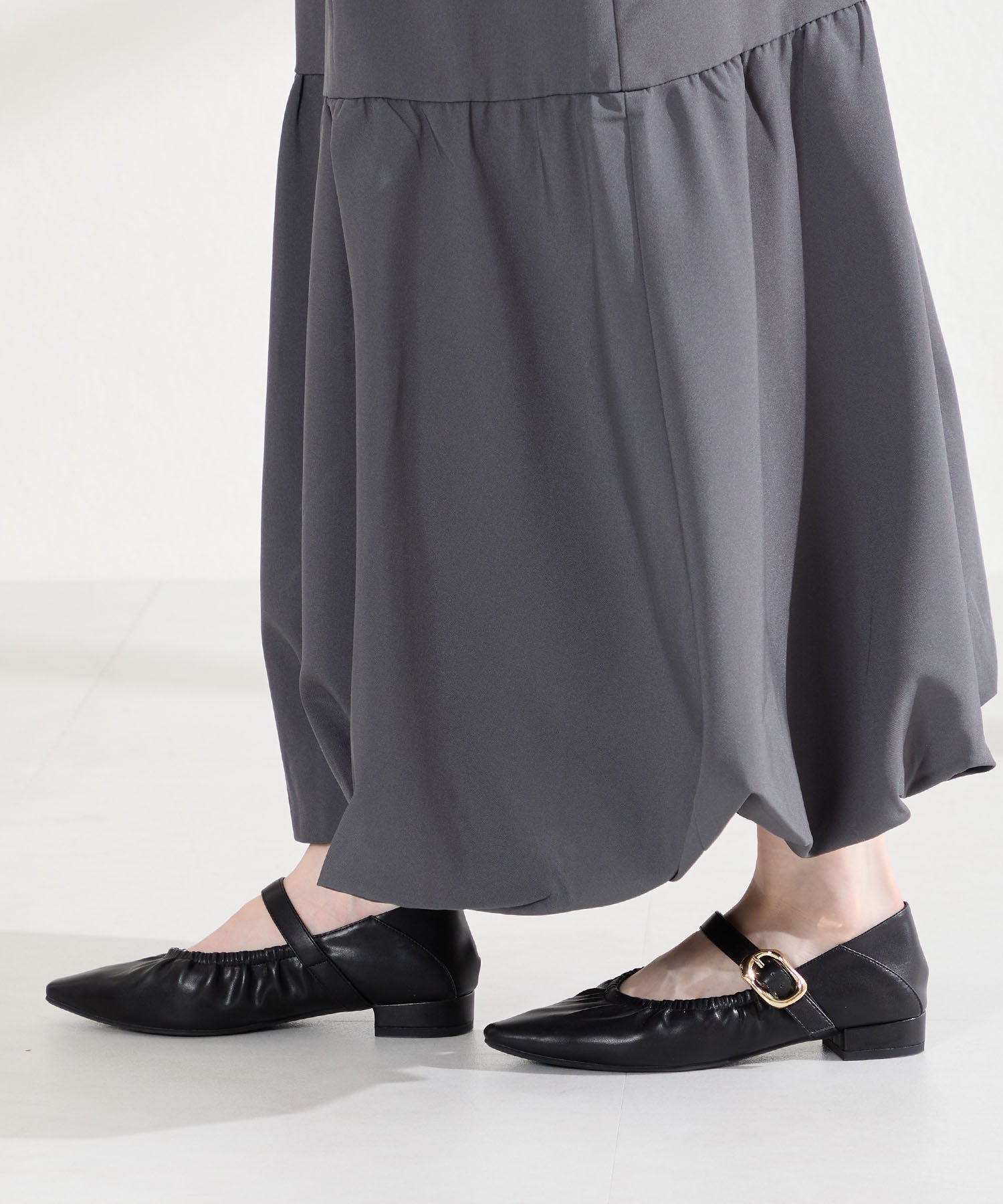 ギャザーデザインメリージェーンパンプス/62103 – ORIENTALTRAFFIC