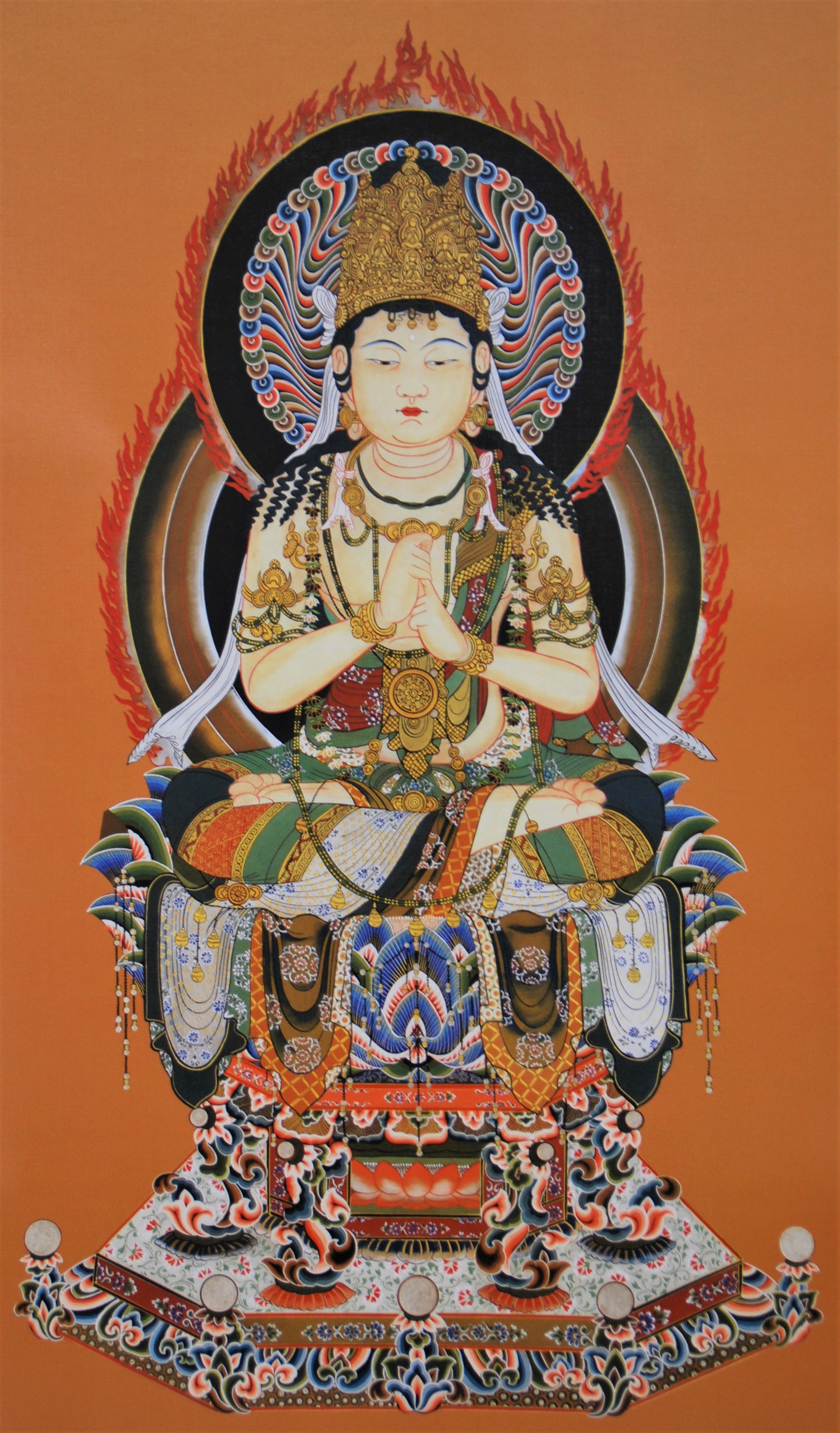 阿波掛軸堂 / B-06 大日如来【真言宗】 (洋紙印刷)