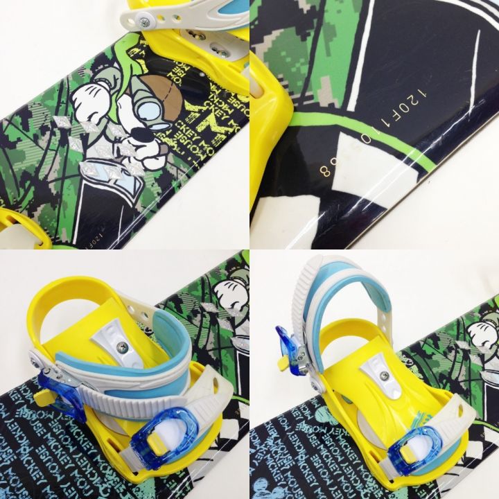 IGNIO イグニオ ミッキーマウス スノーボード 板 子供 120 - 中古