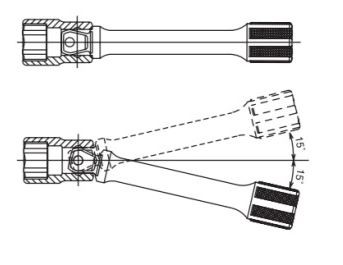 コーケン 3/8SQ オフセットエクステンションバー 3763-32 | 公式