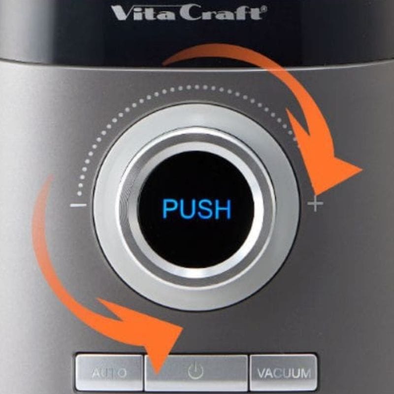 ビタクラフト 真空ブレンダー FRESQO ダークグレー VC-Q1