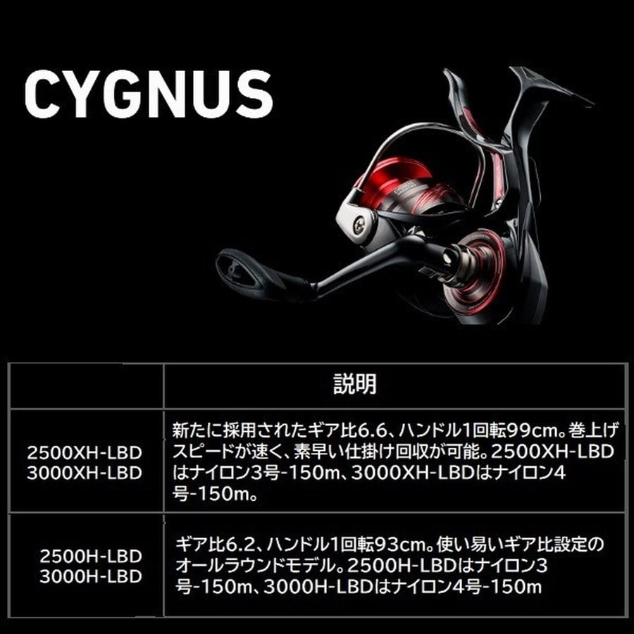 ダイワ レバーブレーキリール 23シグナス 3000H-LBD: 釣具の