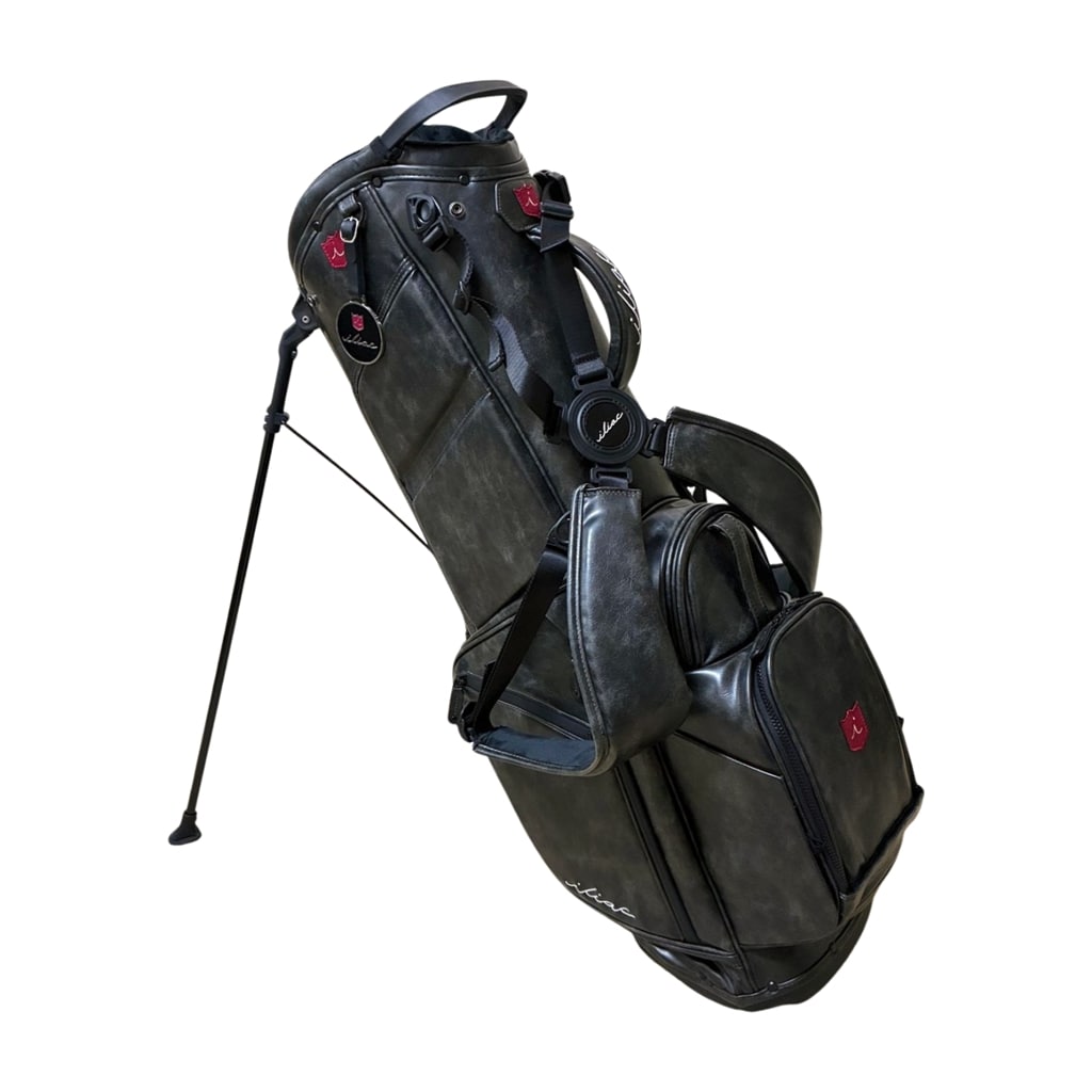 スタンド キャディバッグ ヴィンテージ グレー イリアックゴルフ Iliac