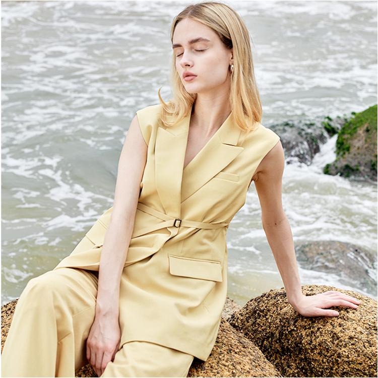 MIND スリーブレスジャケット 通販 ノースリーブ ジャケット ベスト