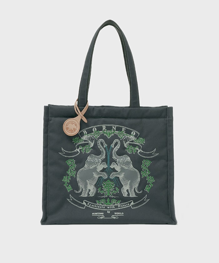 HUNTING WORLD] ボルネオチャリティー[トートバッグL 7843BNO]ネイビー