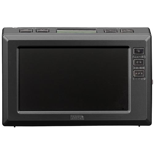 4.3インチ ポータブルテレビ TV03 ブラック 4.3インチ ポータブル