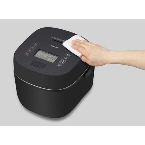 東芝(TOSHIBA) RC-18KGW-K グランブラック 炎匠炊き 真空圧力IH炊飯器